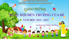 KHAI GIẢNG NĂM HỌC 2021- 2022