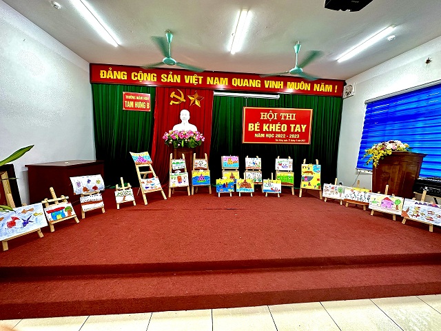 HỘI THI BÉ KHÉO TAY NĂM HỌC 2022 - 2023